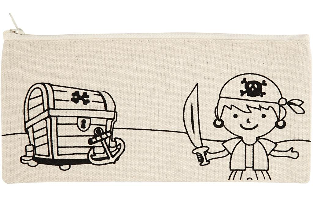 Creativ Company Étui Pirates 21 x 9 cm