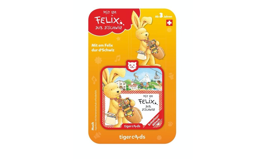 Tigermedia tigercard Mit em Felix dur d'Schwiz