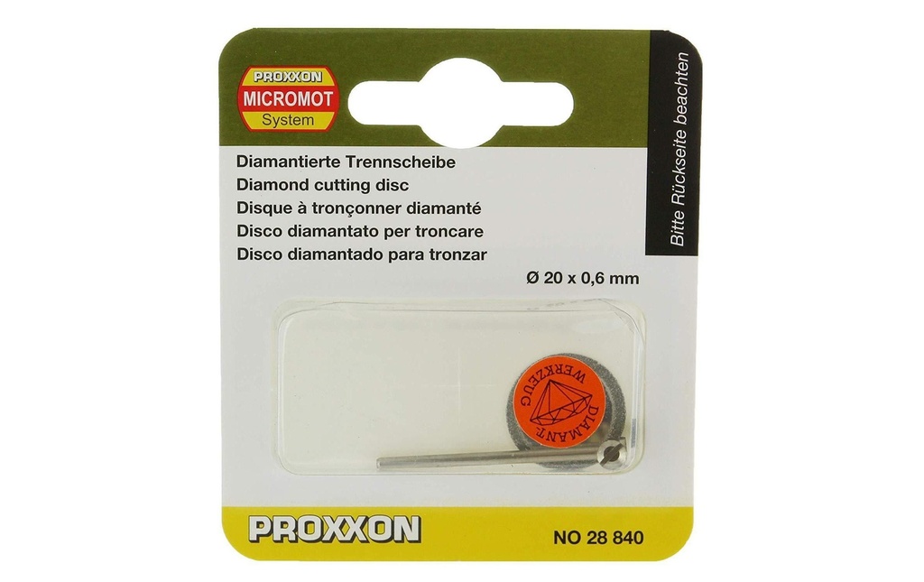 Proxxon Disque à trancher Diamant Ø 20 mm