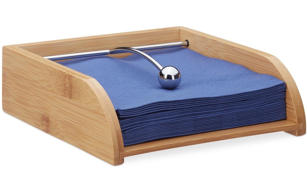 relaxdays Porte-serviette Nature