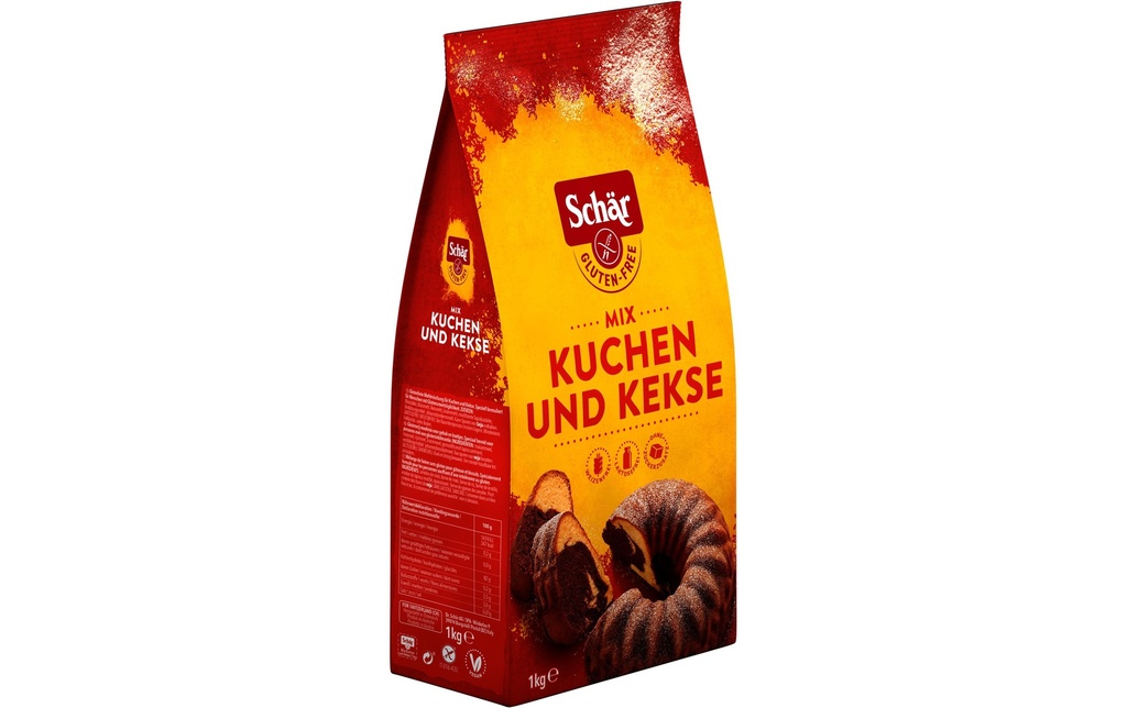 Dr.Schär Mélange de farine à gâteau Mix sans gluten 1 kg