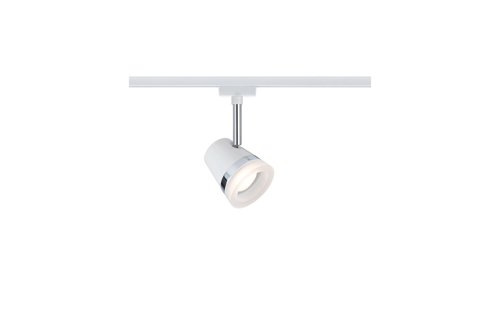 Paulmann Spot sur rail URail Spot Cone, 1 x GU10, 10 W, blanc