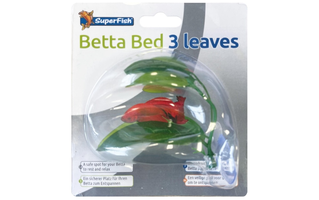 SuperFish Betta Bed, 3 feuilles