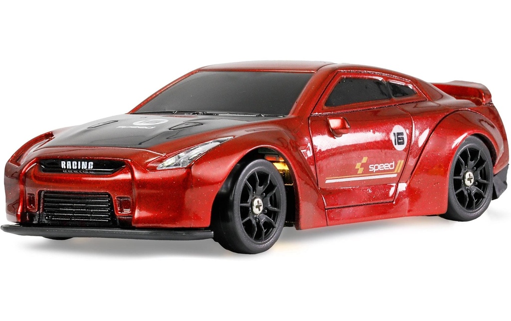 Amewi Drift GTR avec gyroscope 1:43 RTR Rouge