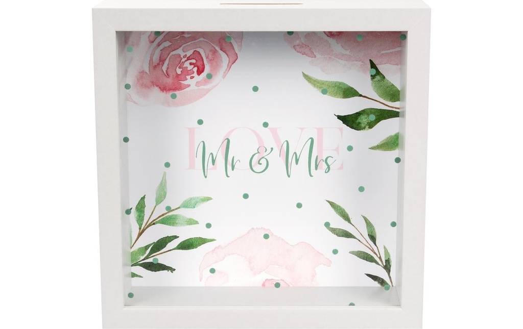 Goldbuch Tirelire Mr. & Mrs. 18 x 18 cm