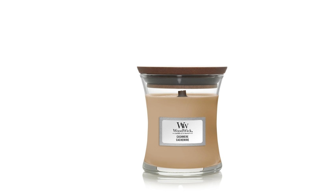 Woodwick Bougie parfumée Cashmere Mini Jar