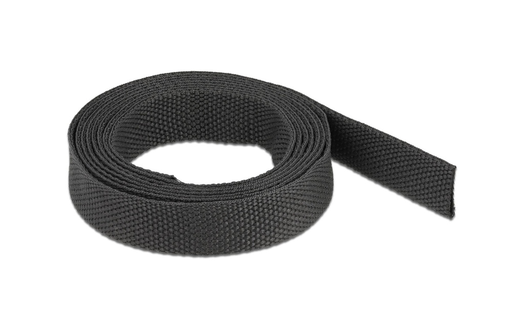 Delock Manchon en tissu thermorétractable 2 m x 10 mm Noir