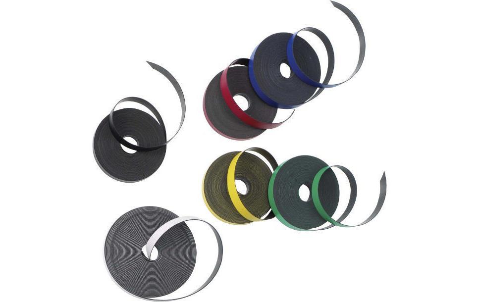 Nobo Bande magnétique 10 mm x 5 m, Noir