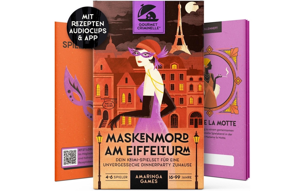 Gourmet Criminelle Meurtre masqué à la tour Eiffel -DE-