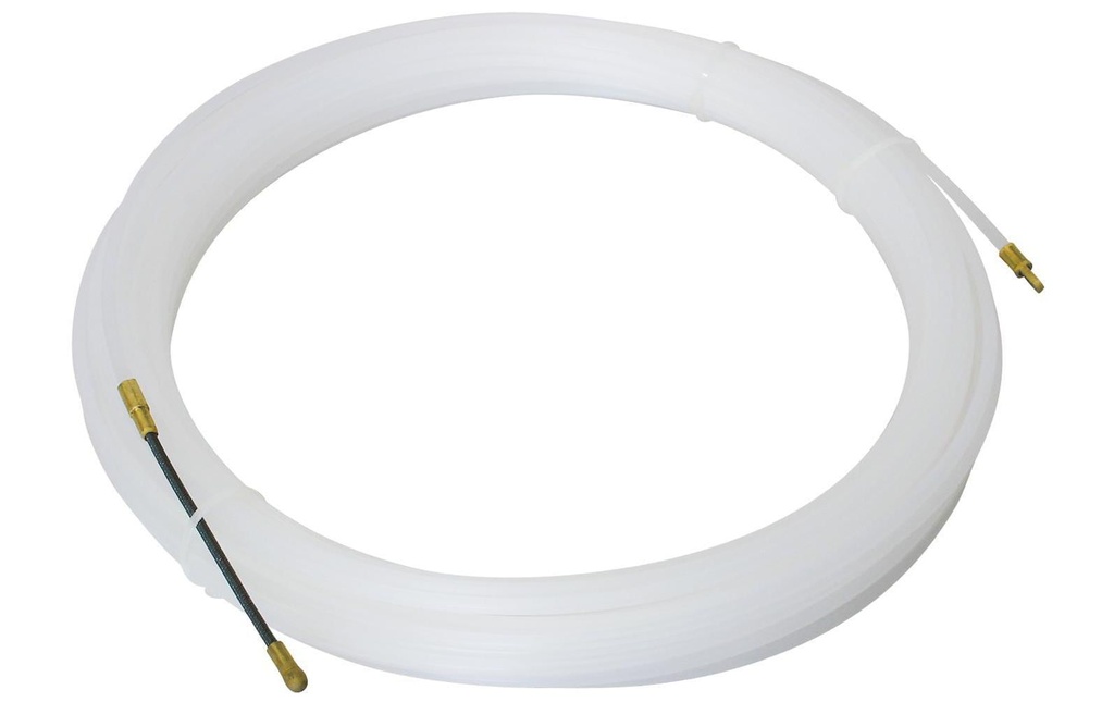 STEFFEN Tirage de câble 25 m 4 mm Ceinture rétractable avec ressort de recherche