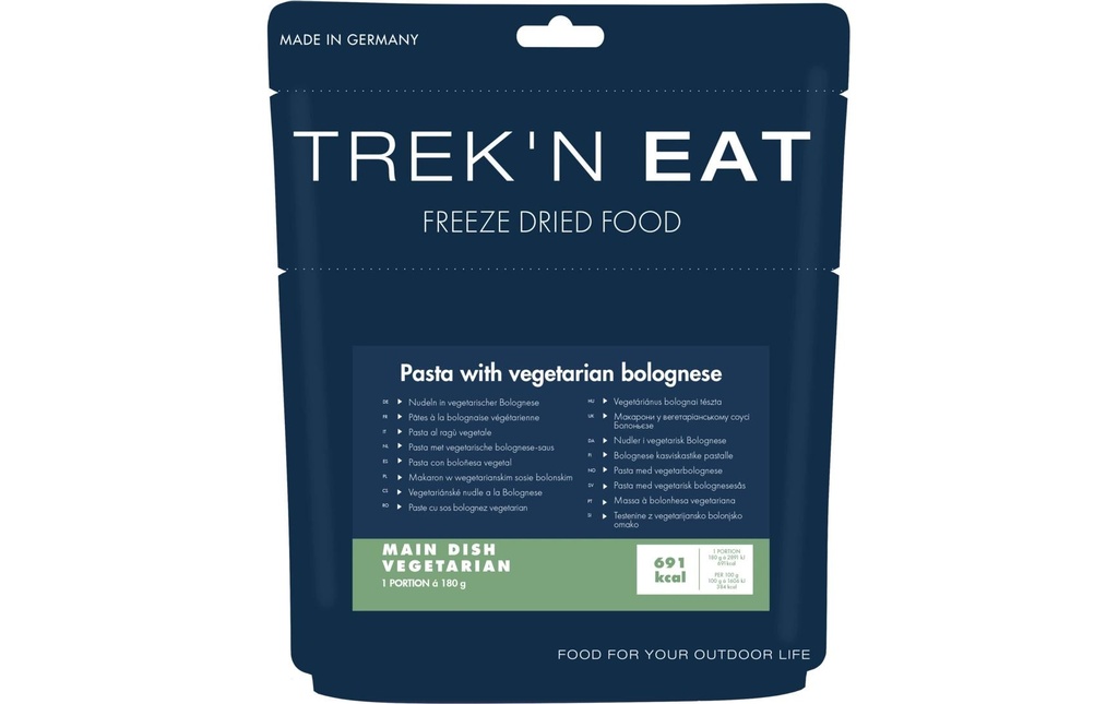 Trek 'N Eat Plat principal Nouilles à la bolognaise végétarienne
