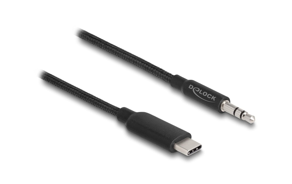 Delock Câble audio USB-C - jack 3.5 mm 1 m