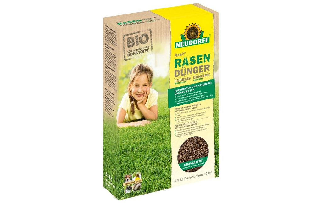 Neudorff Engrais pour gazon Azet, 2.5 kg