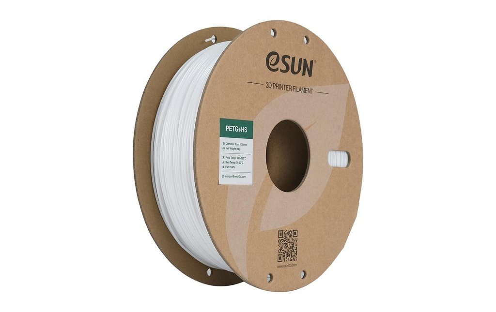eSun Filament PETG+ HS Blanc 1.75 mm 1 kg