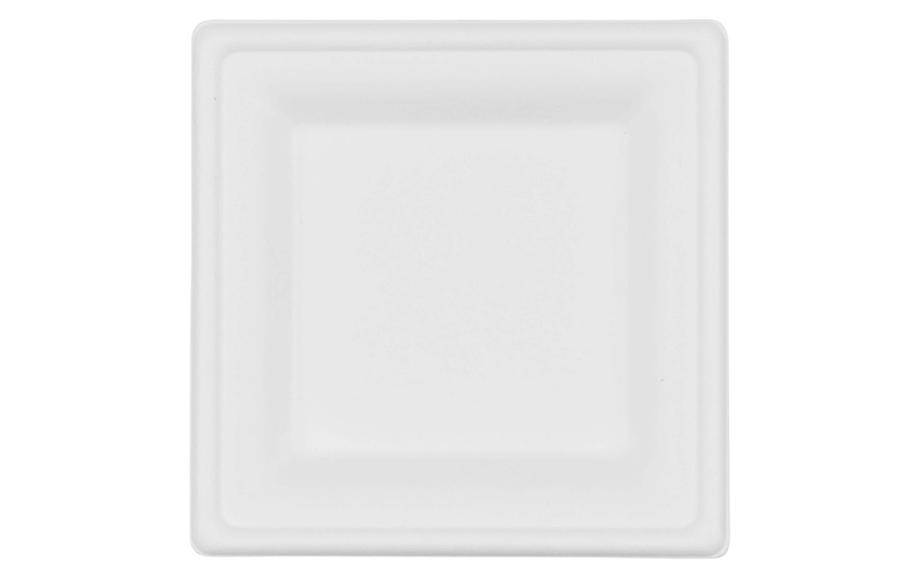 FURBER Assiettes jetables 16 cm, 50 pièces, blanc
