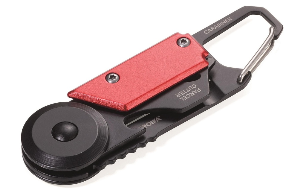Troika Couteau de poche Mini Egon 5 fonctions rouge/noir