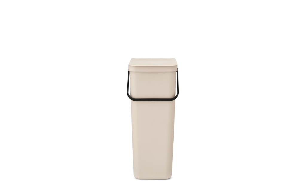 Brabantia Bacs de recyclage Sort & Go 40 l, Beige