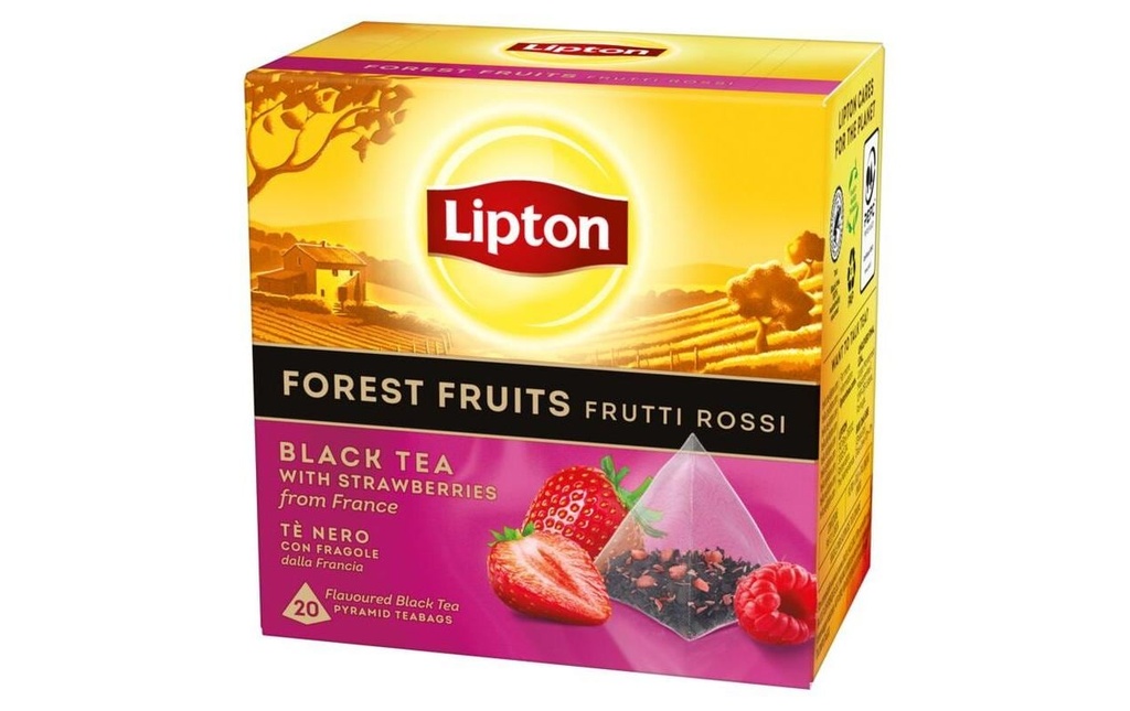 Lipton Sachet de thé Thé noir Forest Fruits 20 Pièce/s