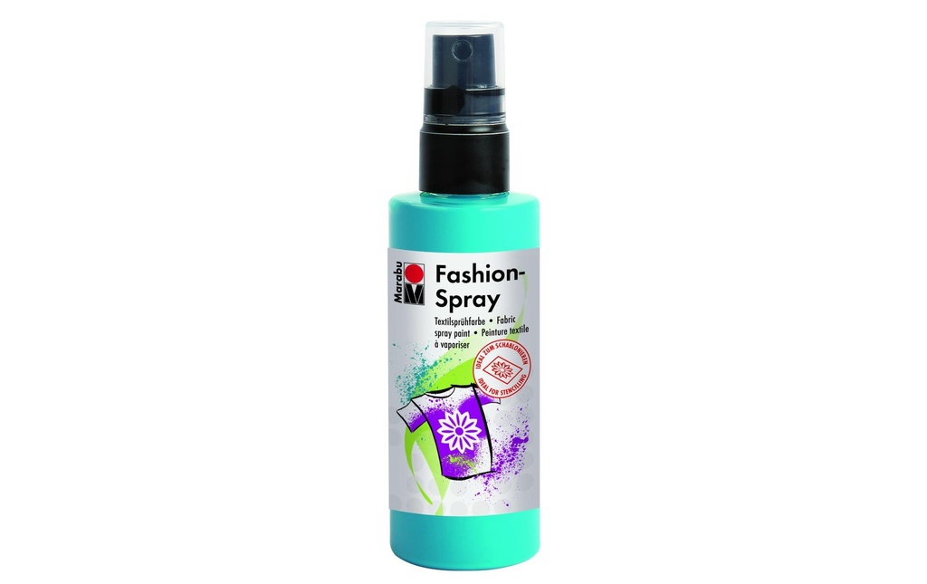 Marabu Peinture pour textile Fashion Spray 100 ml, Turquoise