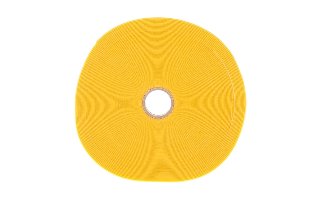 FASTECH Rouleau de bande auto-agrippante ETN Fast Strap 15 mm x 25 m, Jaune