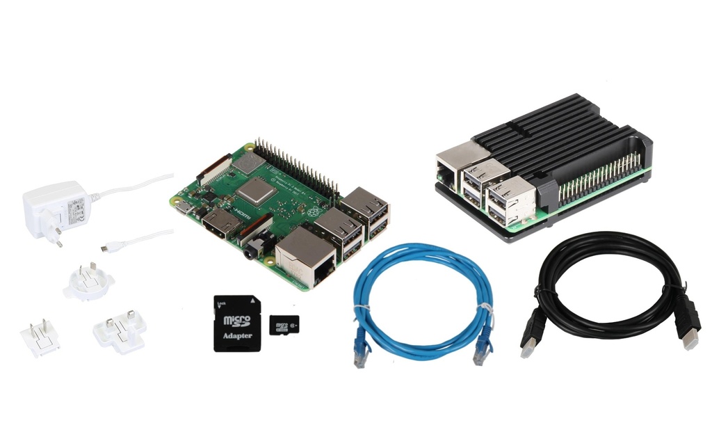 Raspberry Pi Kits de démarrage Raspberry Pi 3 Model B+ 1 GO