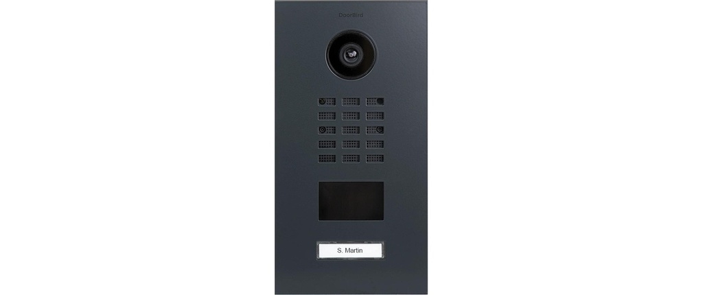 Doorbird Interphone-portier vidéo IP D21xKH , RAL 7016