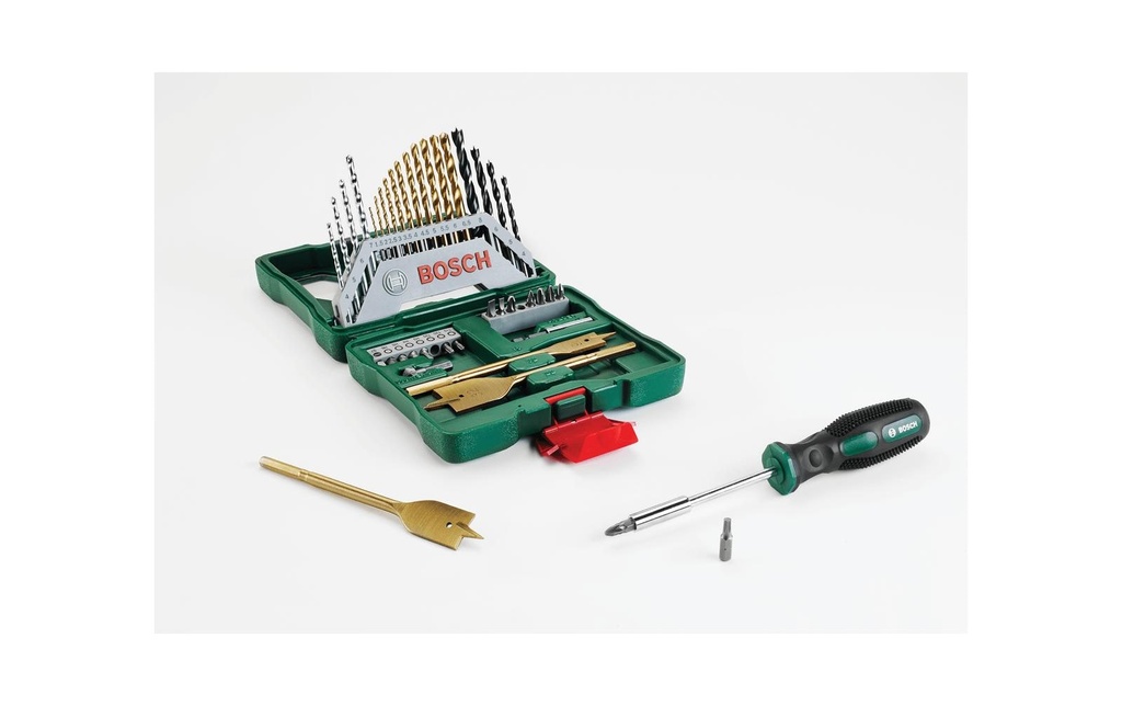 Bosch Kits de forets et de bits X-Line TiN, 40 pièces