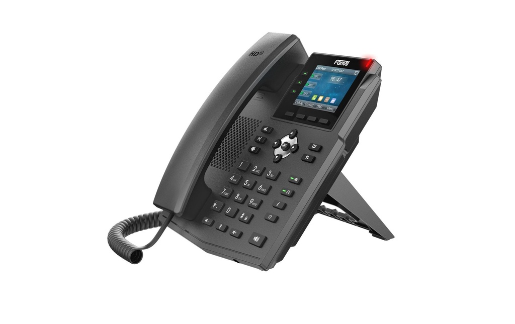 Fanvil Téléphone de bureau X3U Noir