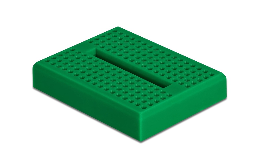 Delock Platine d'expérimentation Mini-plaque expérimentale 170 contacts Vert