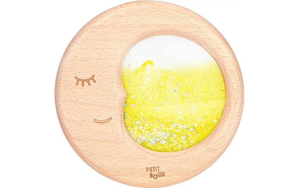 Sombo Hochet Lune sensorielle Flow 15 cm