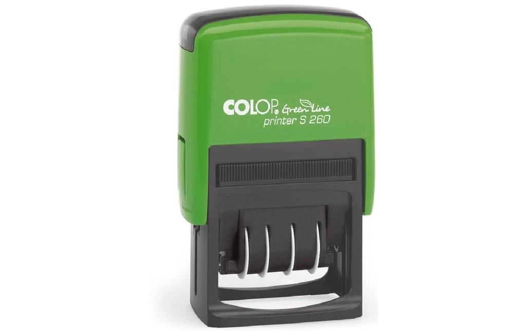 Colop Tampons dateurs et de mots Green Line 24 x 45 mm, Noir