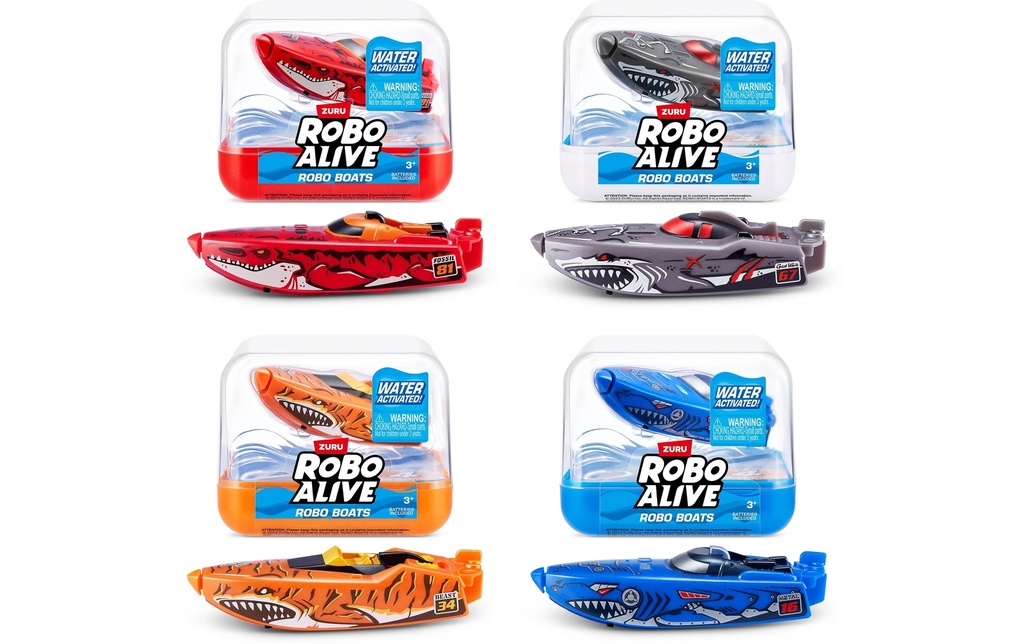 Zuru Barca Robo Alive Robo Boats Series 2 - Assortis