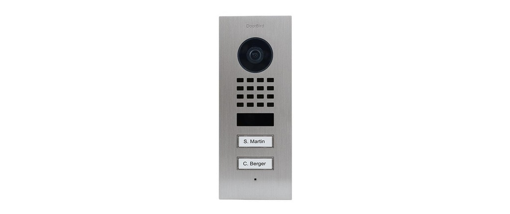 Doorbird Station de porte IP D1102V Encastré