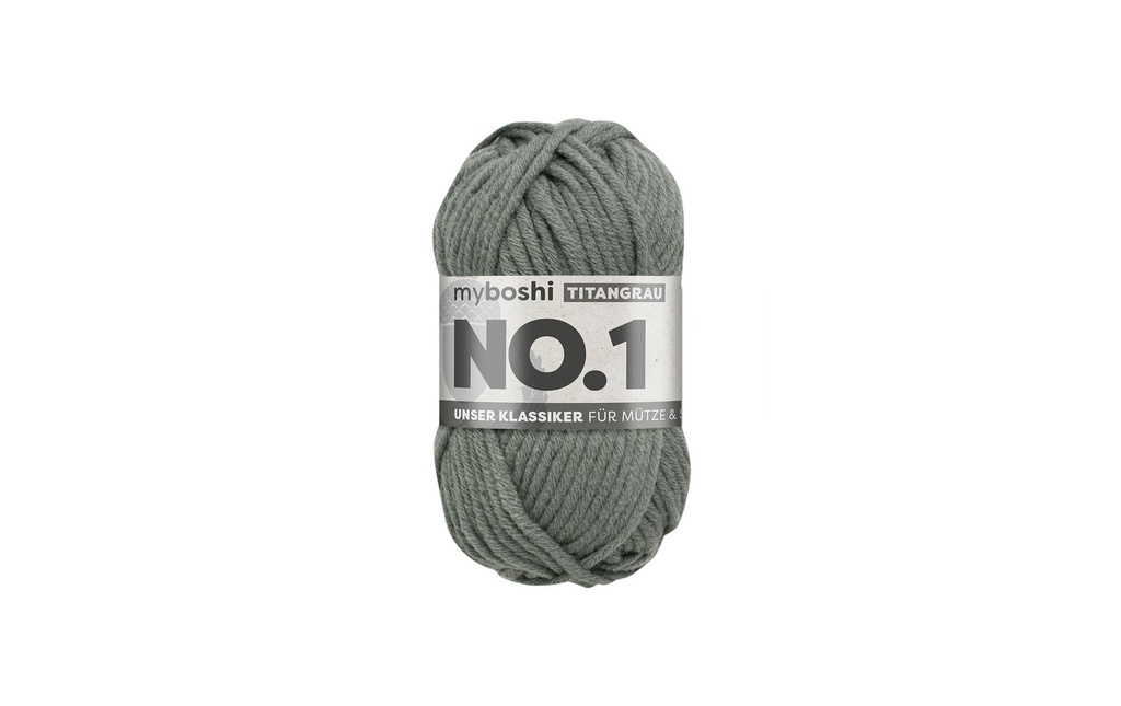 myBoshi Laine Nr.1 Gris titane 50 g, 55 m