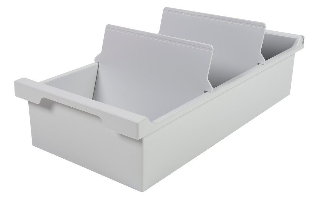 Exacompta Boîte à fiches A6, Gris