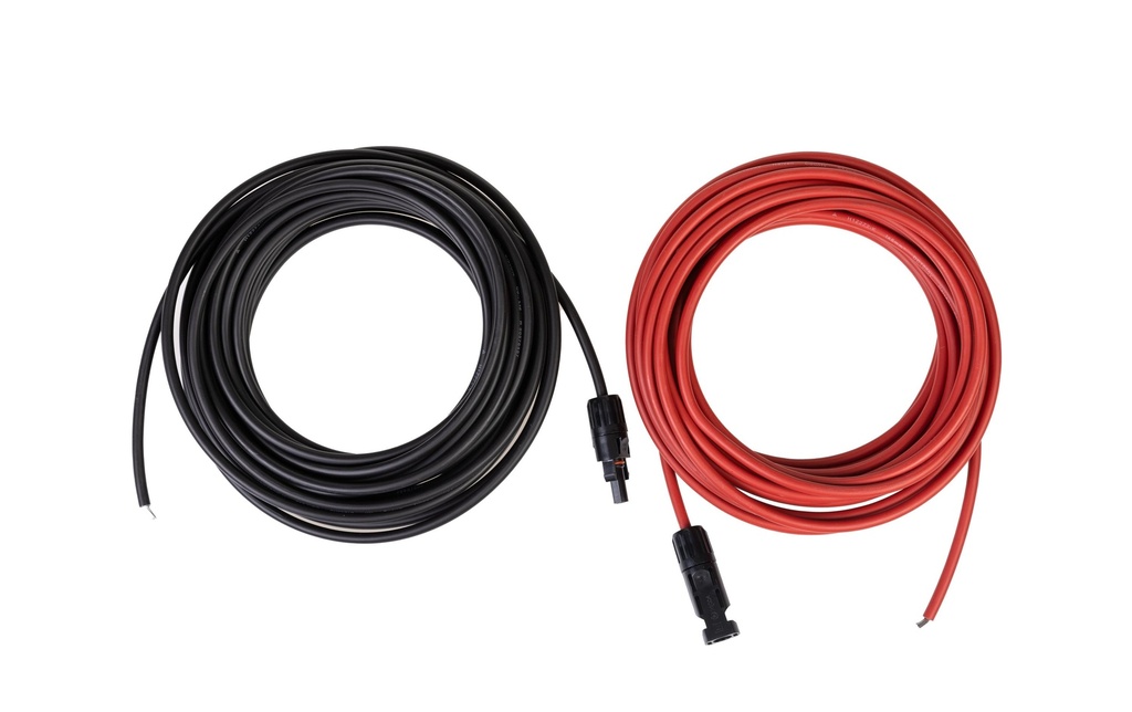 FURBER.power Câble solaire 6 mm² FC4 - ouvert, set, 10 m