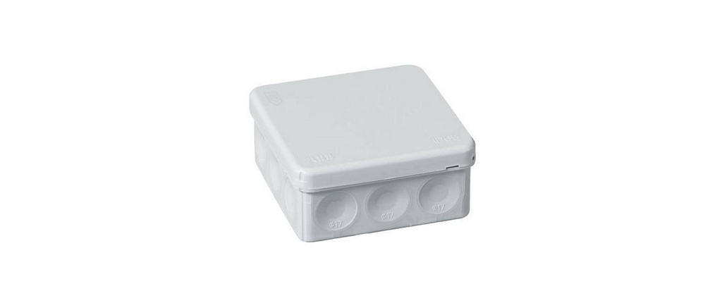 ABB Boîte de dérivation Ensto AP, mouillé IP65, gris 80 x 80 x 35 mm