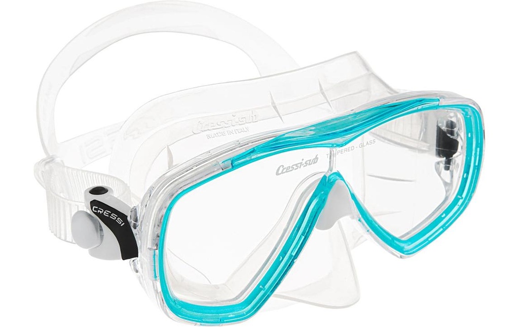 CRESSI Masque de plongée Estrella Clear/Aquamarine