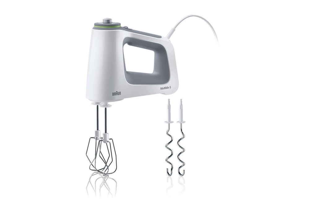 Braun Batteur MultiMix 5 HM5100WH Gris/Blanc