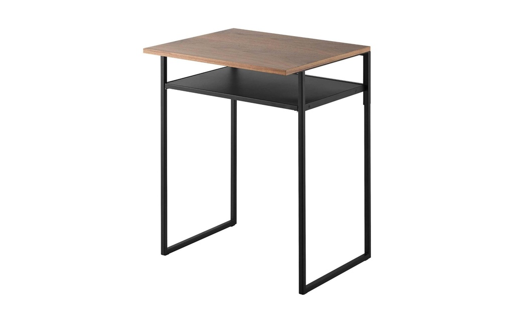 Yamazaki Table d'appoint Tour 53 x 45.2 x 66.8 cm, noir/marron