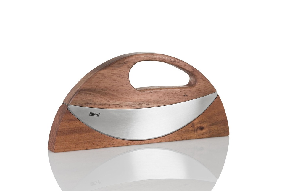 AdHoc Double couteau de pesée Wave Brun