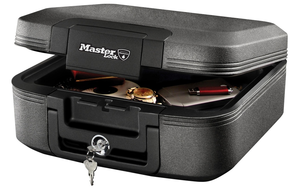 Masterlock Mallette anti-feu LCHW20101 Noir