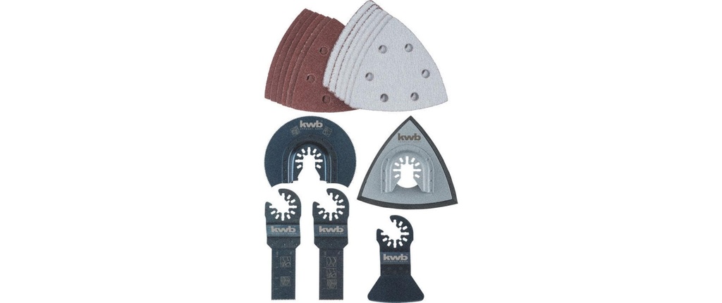 kwb Jeux d’accessoires Universel, 17 pièces