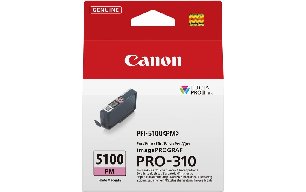 Canon Encre PFI-5100PM Photo Magenta