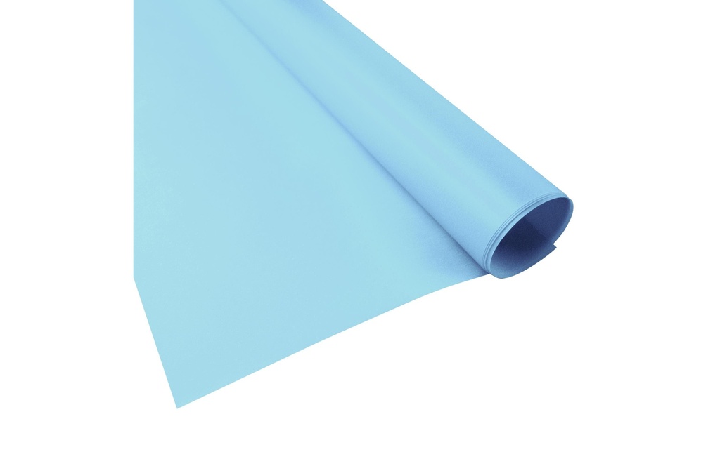 URSUS Papier transparent Uni 50 x 61 cm, 115 g/m², bleu clair