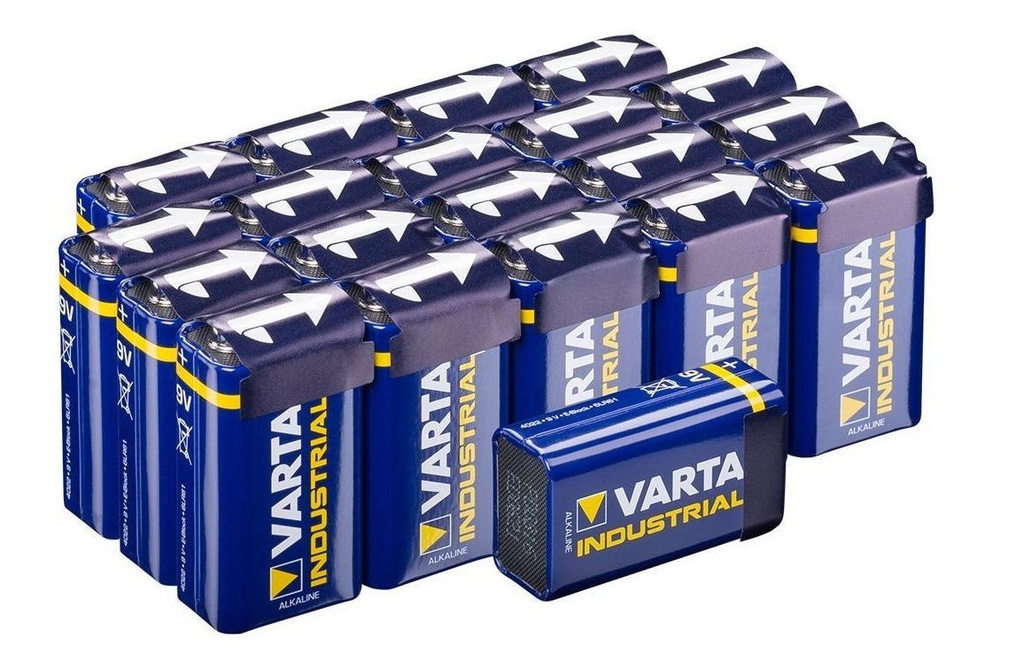 Varta Pile Industrial 9V E-Block , 20 Pièce/s
