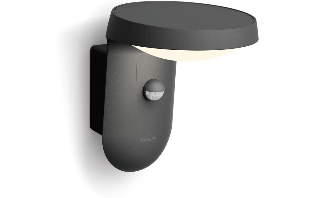 Philips Lampe murale Tyla HV 9W avec capteur, anthracite