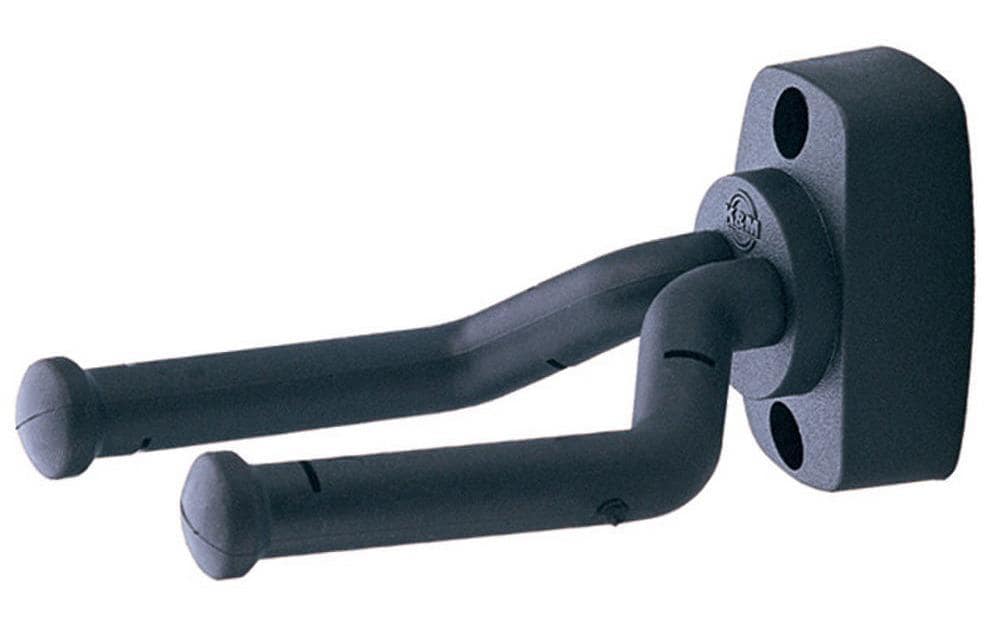K&M Supports muraux pour guitares 16280 Noir