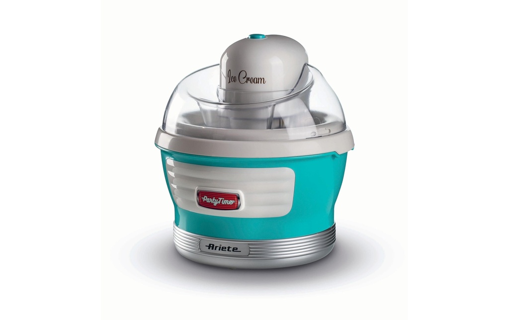 Ariete Machine à glace Party Time ARI-643-BL 1.5 l, Bleu/Blanc