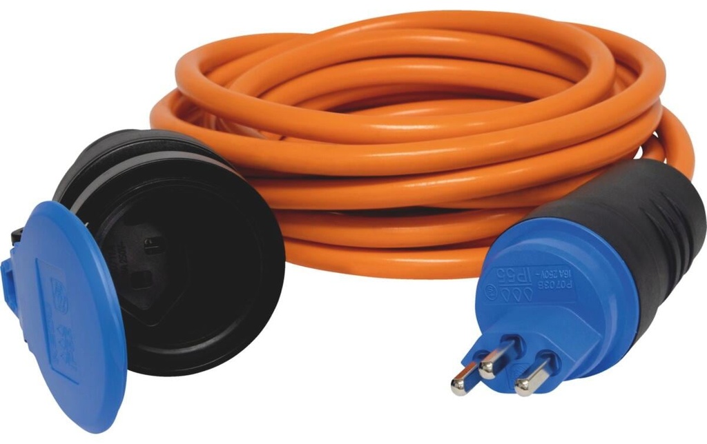 Brennenstuhl Câble de prolongation 10 m T23 - T23 Orange